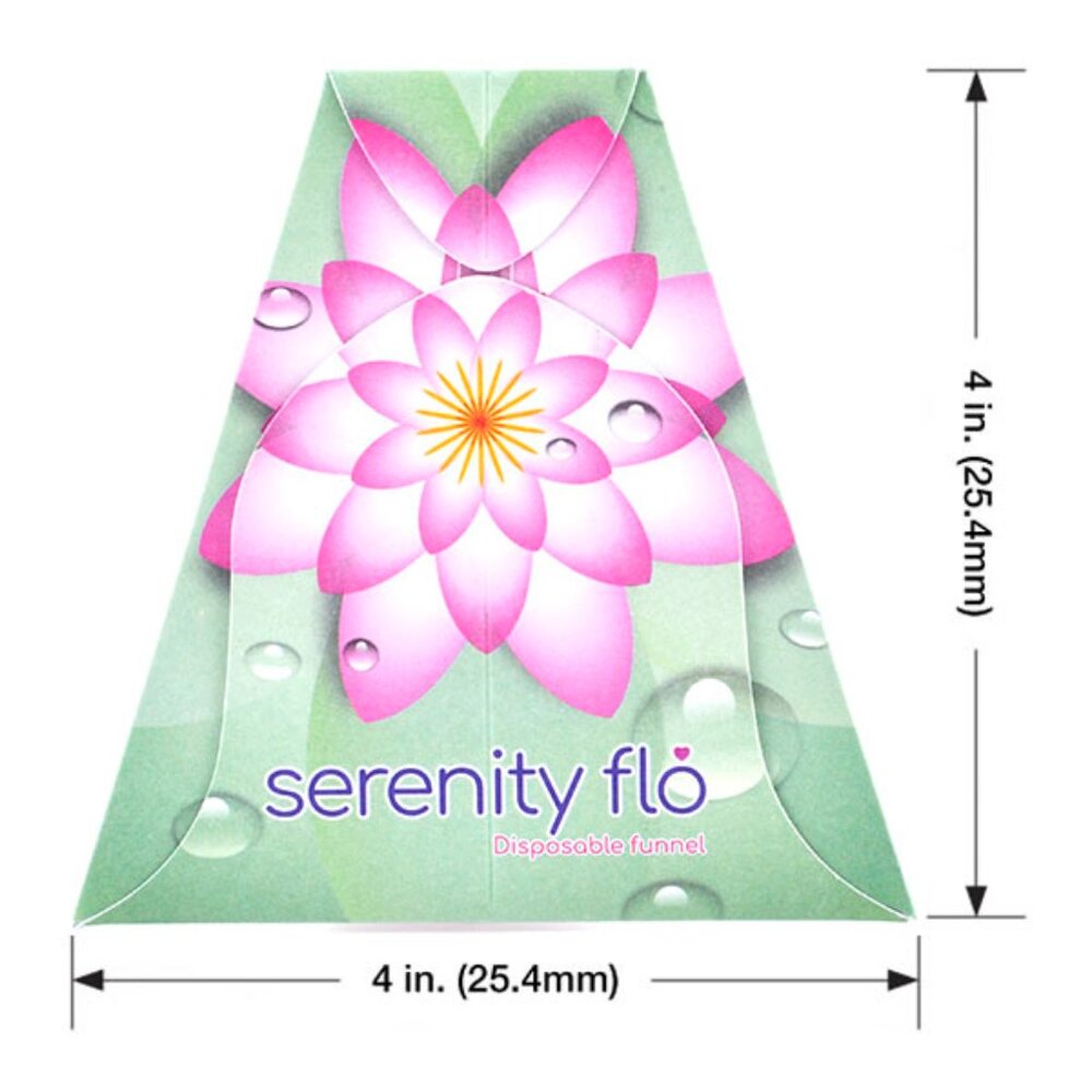 Serenity Flo women's disposable stand and pee funnel 10 pack set - Picture 3 of 6